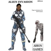 Paper Miniatures: Alien Invasion Set