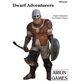Paper Miniatures: Dwarf Adventurers