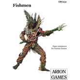 Paper Miniatures: Fishmen