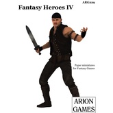 Paper Miniatures: Fantasy Heroes IV