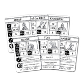 The Fantasy Trip Dry Erase Character Card Pack