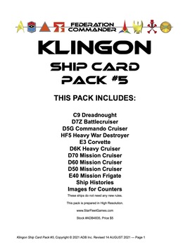Klingon_ship_card_pack__5