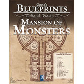 Øone's Blueprints Hand Drawn: Black Wall: Mansion of Monsters