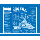 Ogre Blueprint Poster