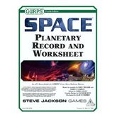 GURPS Space: Planetary Record and Worksheet