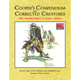 Cooper's Compendium of Corrected Creatures: OGL Monster Stats L – S