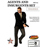Paper Miniatures: Agents & Insurgents Set