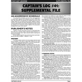 Captain's Log #41 Supplement