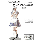 Paper Miniatures: Alice in Wonderland Set