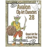 Avalon Clip Art Characters, Goblin 4