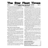Star Fleet Times #1-#5
