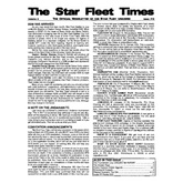 Star Fleet Times #16-#20