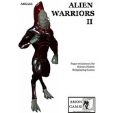 Paper Miniatures: Alien Warriors II Set