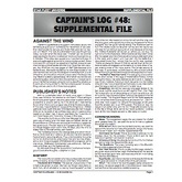 Captain's Log #48 Supplement